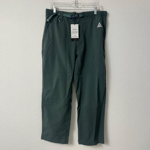 Nike ACG Repel UV Hiking Pants FN2450-338 Size L Green - Picture 1 of 6